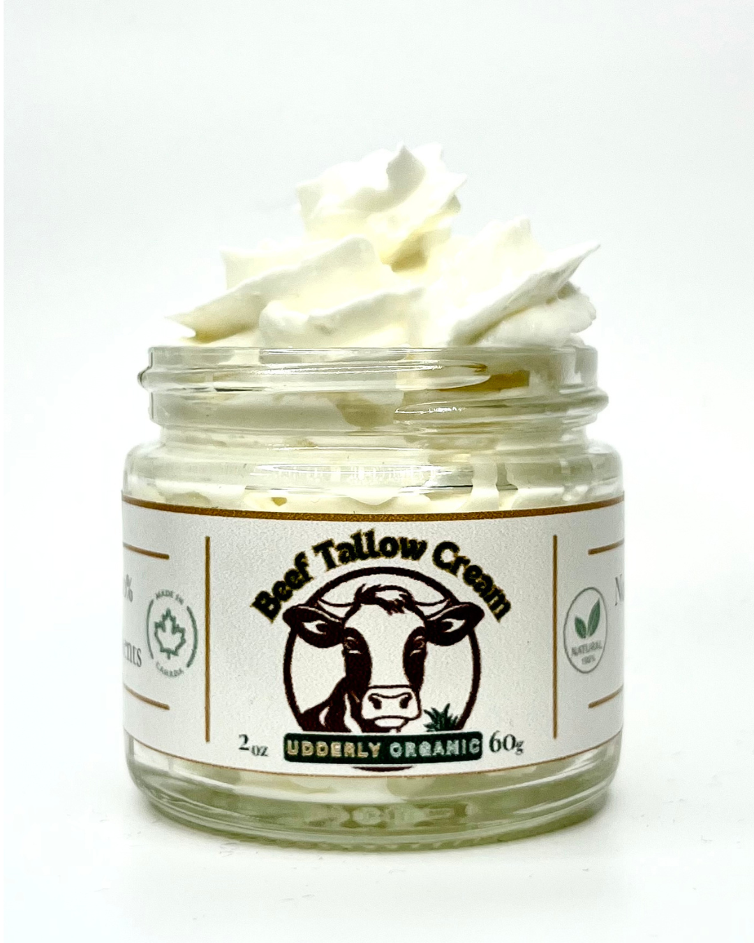 100% Grass-Fed Beef Tallow Moisturizer